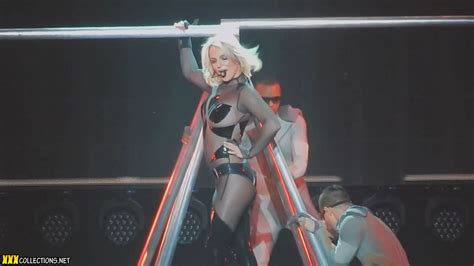 britney spears pom 2015 super sexy plastic pvc catsuit hd video download