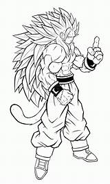 Coloring Super Saiyan Pages Dragon Ball God Goku Popular sketch template