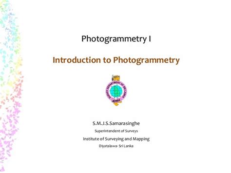 introduction  photogrammetry