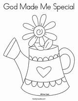 Coloring God Special Pages Made Am Colouring Preschool Loves Sheets Clean Heart Create Everything Printable Color Clipart Gardening Colour Related sketch template