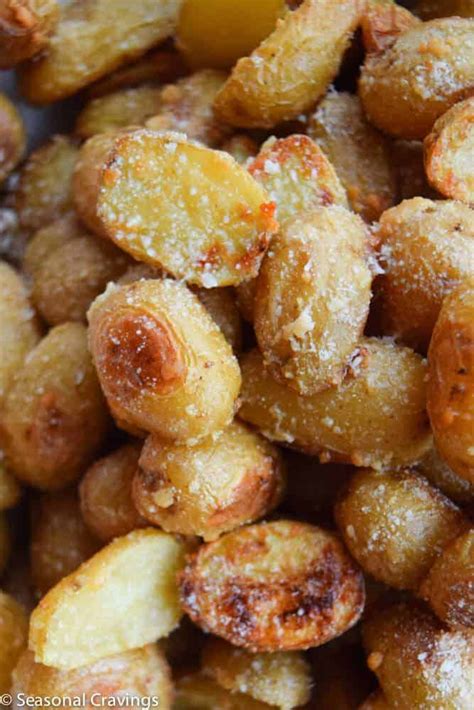 delicious roasted mini potatoes recipe seasonal cravings