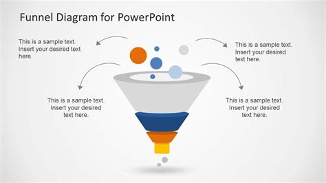 creative funnel diagram template  powerpoint slidemodel