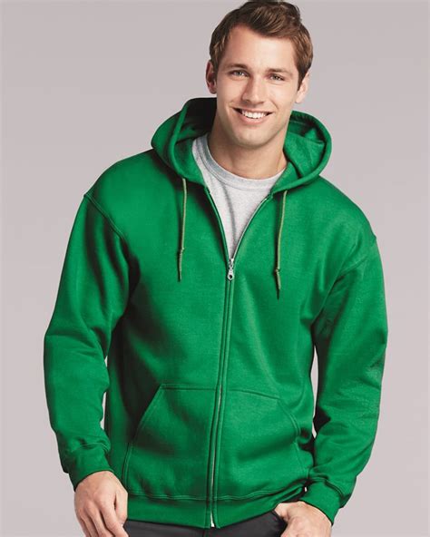 gildan heavy blend full zip hooded sweatshirt  century
