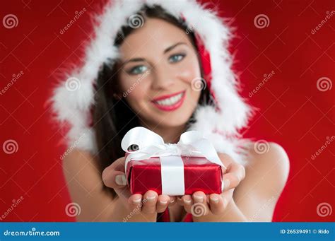 christmas present   stock image image  background