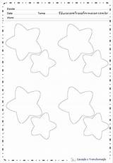 Estrela Feltro Estrelas Giovanna sketch template