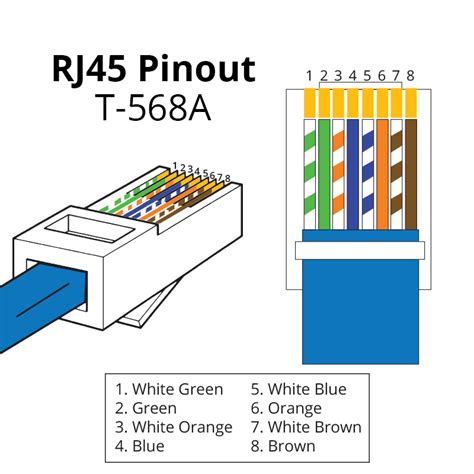 cat  rj insert wiring diagram easy wiring