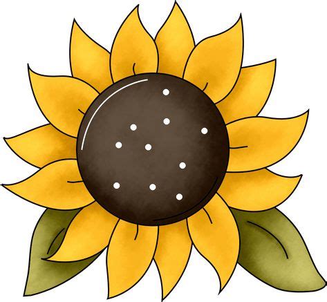images  sunflower template printable cut  sunflower