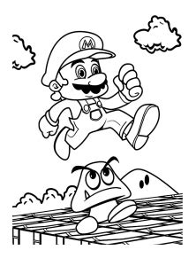 wario  waluigi coloring pages mario kart coloring pages