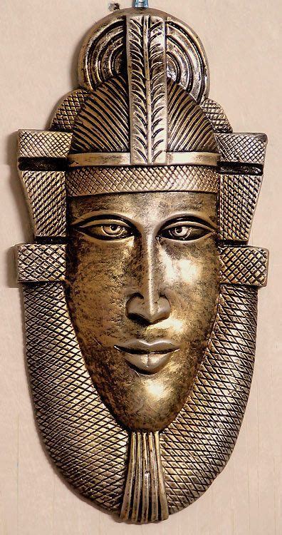 The Egyptian Pharaoh Wall Hanging Mask Masks Terracotta Egyptian