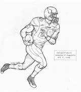Football Player Coloring Nfl Drawing Packers Adrian Green Bay Pages Drawings Peterson Cool Greenbay Draw Running Printable Getdrawings Popular Logo sketch template