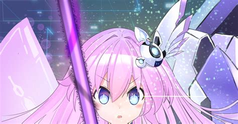 hyperdimension neptunia nepgear purple sister 救世の女神 pixiv