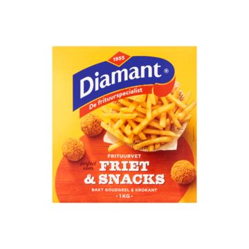 diamant friet snacks vast frituurvet    bestellen koken soepen maaltijden jumbo