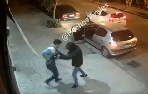 video ladrón se lleva tremenda sorpresa al intentar robar a persona
