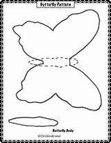 Symmetry Butterfly Followers sketch template
