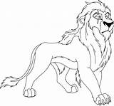 Scar Lion King Coloring Drawing Pages Color Disney Colorluna Printable Getdrawings Luna Online Choose Board sketch template