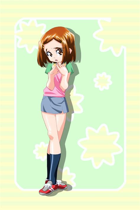 The Big Imageboard Tbib 1girl Brown Eyes Chisato Mahotama Erogos