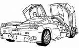 Ferrari Kleurplaat Kleurplaten Tekenen Acceptable Bugatti Veyron Downloaden Omnilabo Coole Uitprinten sketch template