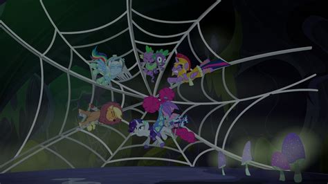 Image Main Cast Stuck In A Spider Web S5e21 Png My