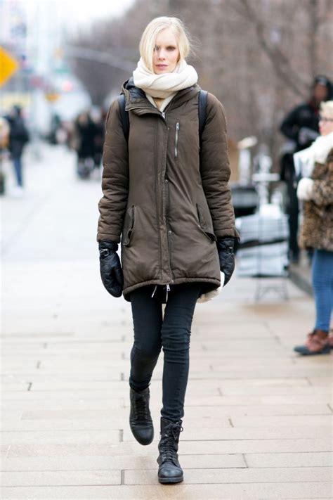 2015 16秋冬纽约时装周秀场外街拍 模特篇 天天时装 口袋里的时尚指南