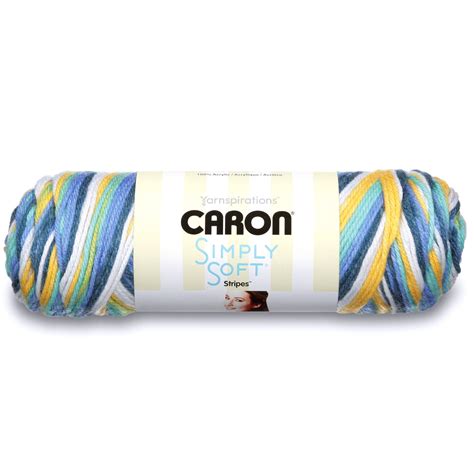 Caron Simply Soft Madison Avenue Stripes Yarn 1 Each