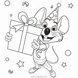 Chuck Cheese Coloring Pages Gift Birthday Xcolorings 1340px 172k Resolution Info Type  Size Jpeg sketch template