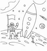 Coloring Kosmos Kolorowanki Astronaut Space Rakieta Druku Księżyc Rocket Planecie Malowanki Kosmiczna Kosmiczny Coloringfolder Prom Widzimy sketch template