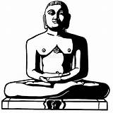 Mahavira Clipart Lord Jayanti Mahavir Ji Sketch Mahaveer Bhagwan Mygodpictures Coloring Pages Celebrated Born Month During April March Which When sketch template