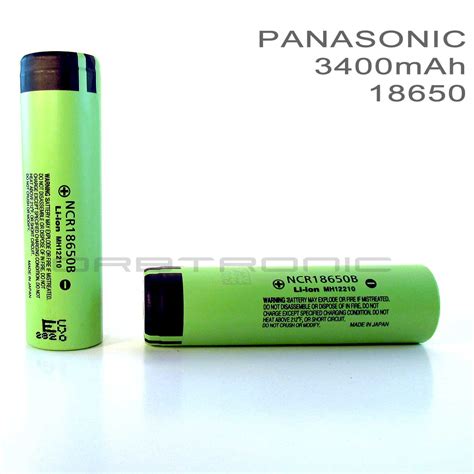 battery review test specs  panasonic ncrb mah amp limit  battery