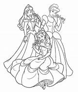 Princesas Mewarnai Princesa Princes Gratistodo Descargar Paud Hitam Putih Tk Rapunzel Infantiles sketch template