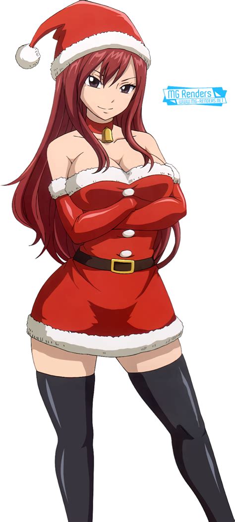 fairy tail erza scarlet render  anime png image