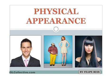 physical appearance  physics  appearance
