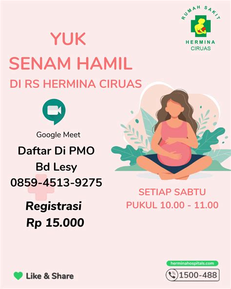 Hermina Hospitals Senam Hamil