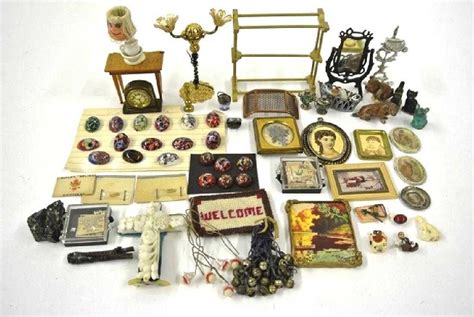 assorted dollhouse accessories