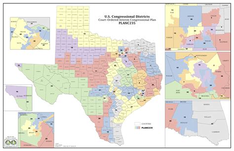 congressional redistricting maps  close  greg abbotts plan texas   potomac