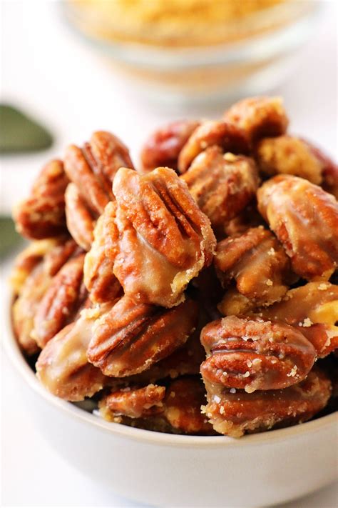 quick  easy praline pecans  anthony kitchen