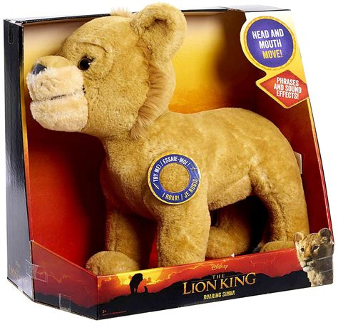 disney  lion king  roaring simba exclusive  feature talking plush  play toywiz
