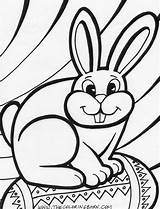 Easter Coloring Pages Egg Bunny Rabbit Face Colorat Paste Planse Copii Pentru Activitati Kids Popular sketch template