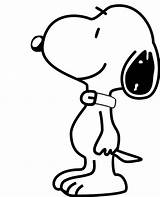 Snoopy Coloring Cartoons Drawings Pages Printable Drawing sketch template