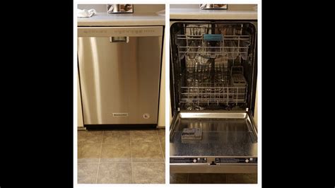 kitchenaid dishwasher review youtube