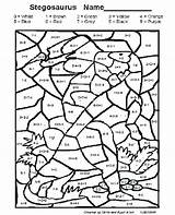 Division Coloring Pages Grade Printable Getcolorings Color sketch template