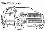 Coloring Pages Toyota Kids Truck Printables Car Cars Pdf Ridgeline Honda Printable sketch template