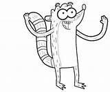 Rigby Chibi Coloring Pages Printable Another sketch template