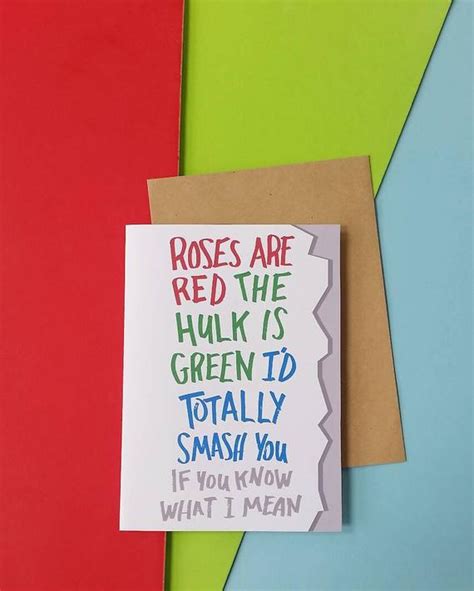 Funny Adult Humor Valentine S Day Card By Wellsaidcreations