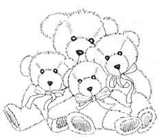 coloring pages teddy bears images  pinterest coloring