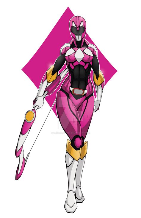 Pink Power Ranger By Comicartist88 On Deviantart