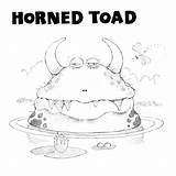 Toad Horned Draw Drawing Fantasy Flights Bron Smith Book Paintingvalley sketch template