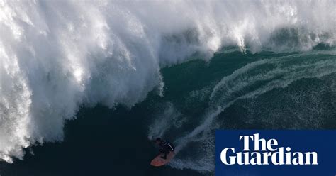 Surfers Face Monster Waves As Big Wave Tour Hits Nazaré In Pictures
