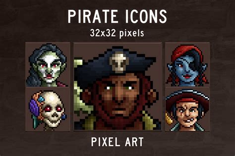 pirate  icons pixel art  craftpixnet
