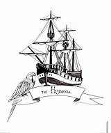 Hispaniola Stevenson Leah Trengove Sails sketch template