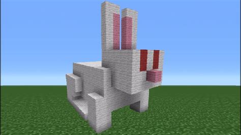 minecraft bunny statue schematic